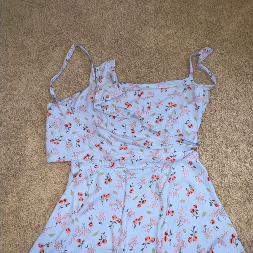 Reformation Abby Tie-Back Mini Dress - Picture 6 of 16